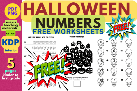 FREE Halloween Numbers Worksheets: A Versatile Resource for Learning and Business