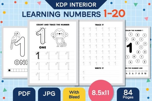 Mastering Early Math: Your Guide to the Numbers 1-20 Tracing Workbook