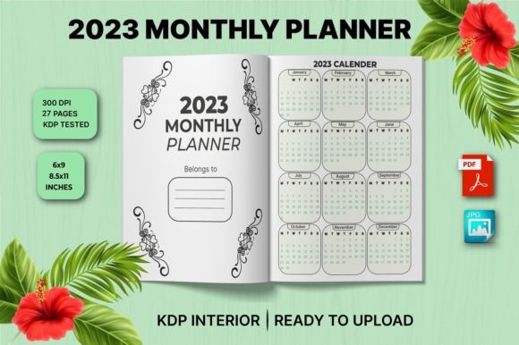The 2023 Monthly Planner: A Versatile Creative Foundation