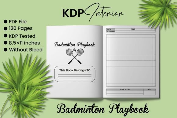 The Badminton Playbook Log Book: Your Path to Structured Progress