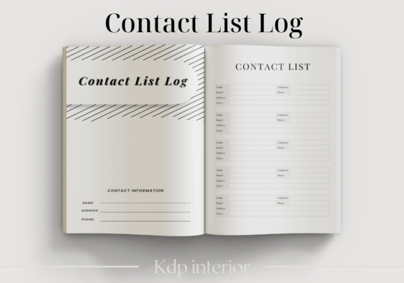 The Contact List Journal: Your Practical Solution for Organized Communication