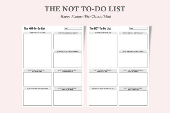 The Not-to-Do List Priority Tracker: A Practical Guide for Productive Workflows