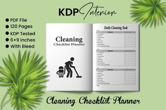 Transform Your Cleaning Routine with a Planner Log Book